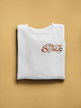 Mama Spice Crewneck Sweatshirt-Mama Fall Sweatshirt-Embroidered Mama