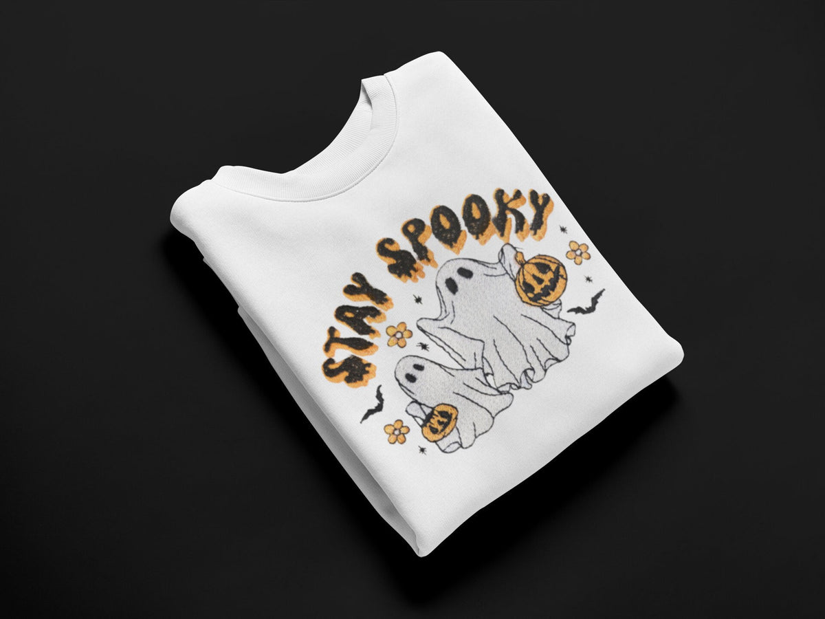 Cute Stay Spooky Crewneck Sweatshirt-Halloween Crewneck