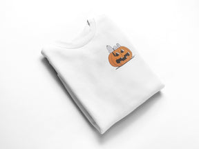 Snoo.py Pumpkin Fall Sweatshirt-Vintage-Retro Crewneck